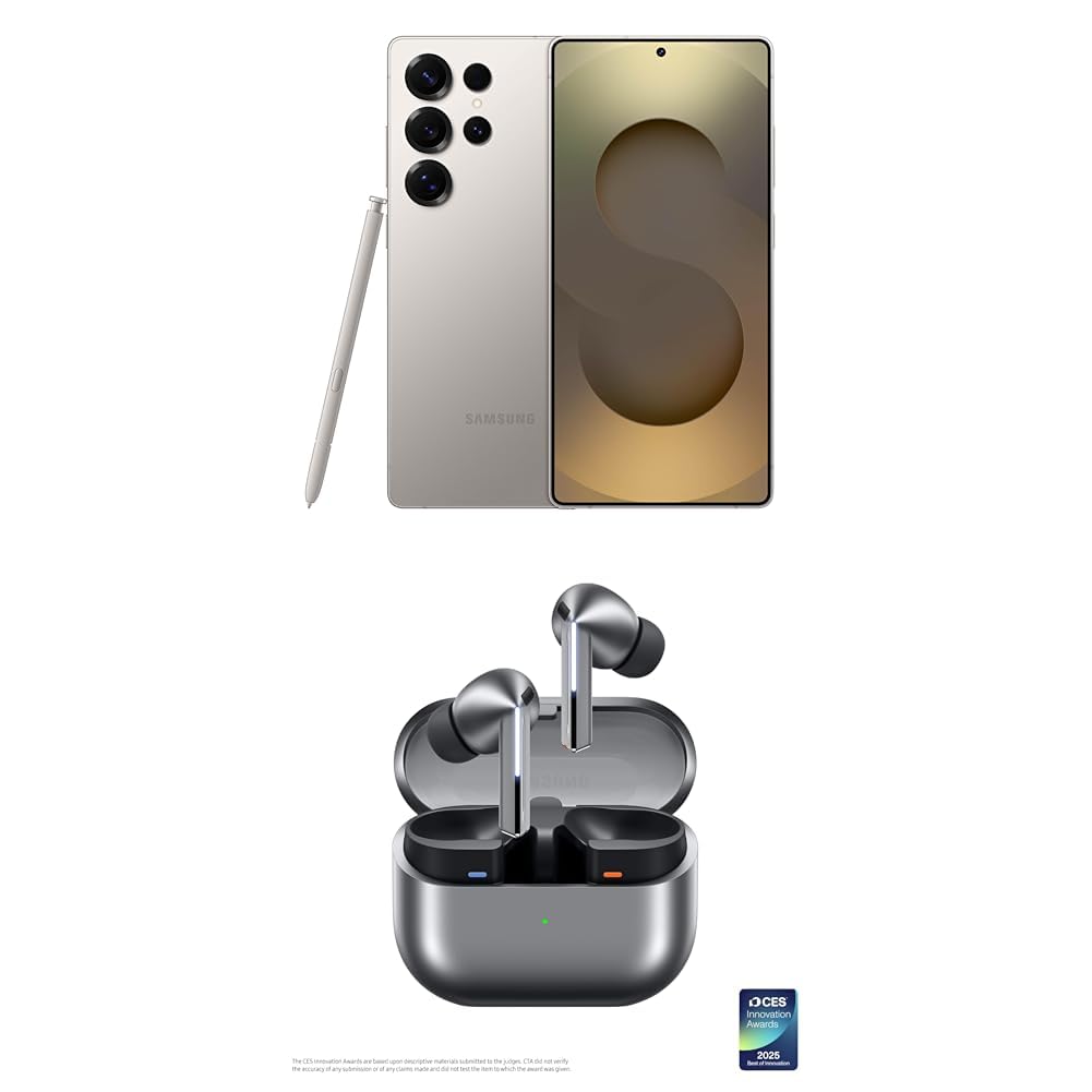 SAMSUNG Galaxy S25 Cell Phone, 256GB Smartphone, Unlocked Android, AI Night Mode Camera, Snapdragon 8 Elite Fast Processor, ProScaler Display, 4000mAh Battery, 2025, US 1 Yr Warranty, Silver Shadow