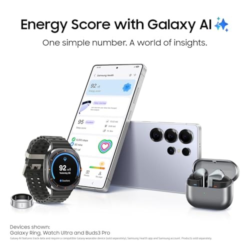 SAMSUNG Galaxy S25 Cell Phone, 256GB Smartphone, Unlocked Android, AI Night Mode Camera, Snapdragon 8 Elite Fast Processor, ProScaler Display, 4000mAh Battery, 2025, US 1 Yr Warranty, Silver Shadow