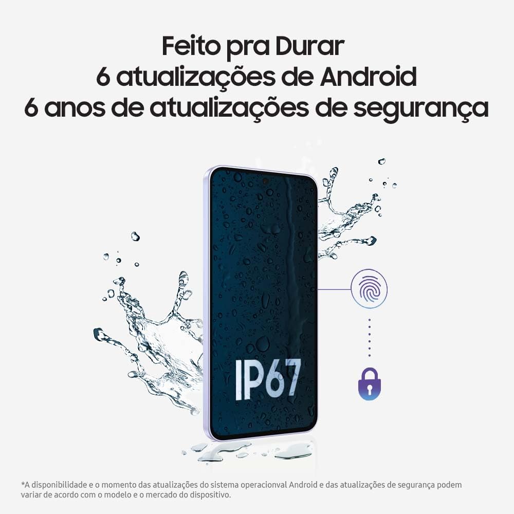 SAMSUNG Galaxy A26 5G 2025 with AI | 256GB, 8GB, Dual SIM | 6.7" 120Hz AMOLED, IP67 Water Resistant, Android 15 | International Model Factory Unlocked for T-Mobile, Global | 25W Charger Bundle (Black)