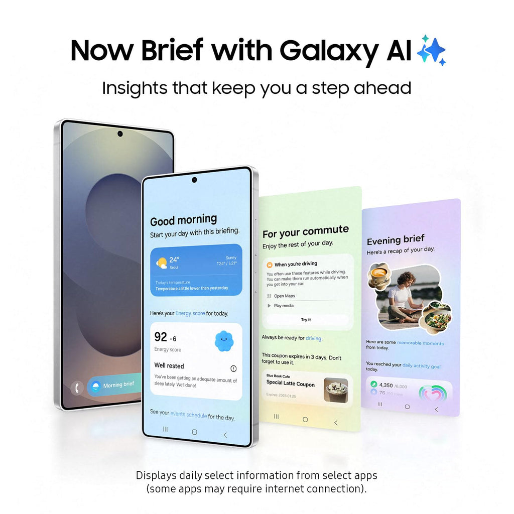 SAMSUNG Galaxy S25 Cell Phone, 256GB Smartphone, Unlocked Android, AI Night Mode Camera, Snapdragon 8 Elite Fast Processor, ProScaler Display, 4000mAh Battery, 2025, US 1 Yr Warranty, Silver Shadow